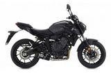 ARROW 71758MI+71930AON Yamaha MT07 (2021+) Aluminum Full Exhaust System "Competition Evo Pista" (racing)