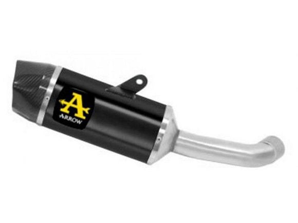 ARROW 71936GPI KTM 390 Duke (21/23) Dark Steel Slip-on Exhaust 