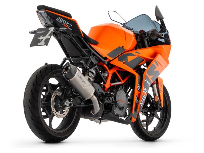 ARROW KTM RC390 (2022+) Titanium Slip-on Exhaust – 2Wheels Hero