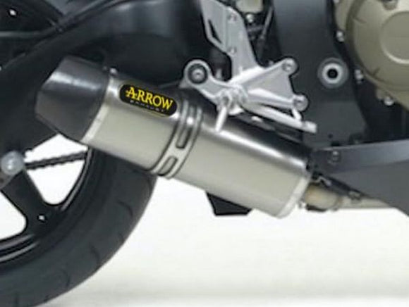 ARROW 71379KZ+71727PK Honda CBR1000RR (2008+) Titanium Slip-on Exhaust 