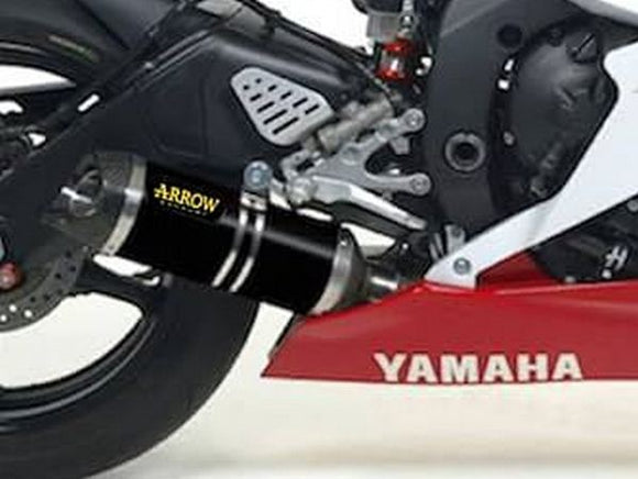 ARROW 71699AKN Yamaha R6 (2006+) Dark Aluminum Slip-on Exhaust 