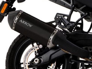 ARROW 72507SKN Harley Davidson Pan America 1250 (2020+) Black Titanium Slip-on Exhaust "Sonora" – Accessories in the 2WheelsHero Motorcycle Aftermarket Accessories and Parts Online Shop