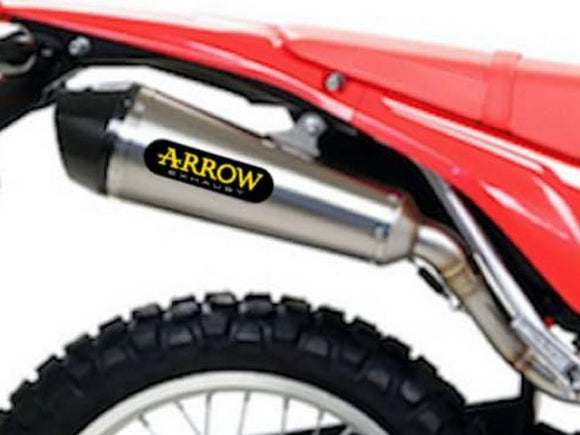 ARROW 72135KZ+72528XKI Honda CRF250L/Rally (2017+) Steel Alloy Slip-on Exhaust 