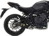 ARROW 71735MI+71920PKN Yamaha MT07 (2021+) Steel Full Exhaust System "Competition Evo Pista" (racing)