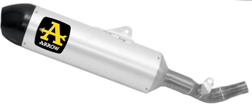 ARROW Honda CRF450L (2019+) Aluminum Slip-on Exhaust – 2Wheels Hero