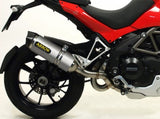 ARROW 71429KZ+71769PK Ducati Multistrada 1200/S (2010+) Titanium Full Exhaust System "Competition Evo Works"