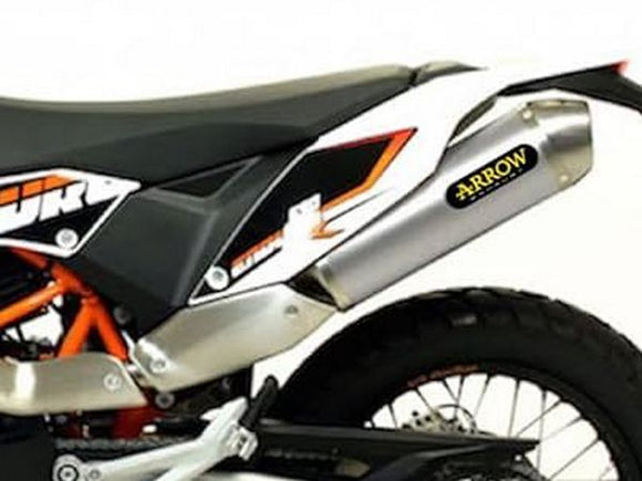 ARROW 72156PD+72624PO KTM 690 Enduro R (2019+) Titanium Slip-on Exhaust 