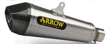 ARROW 71801XKI Kawasaki Z300 (2013+) Steel Slip-on Exhaust "X Kone"