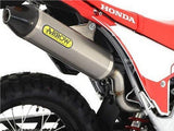 ARROW 72178PZ+72528PK Honda CRF300L (2021+) Titanium Slip-on Exhaust "Thunder" – Accessories in the 2WheelsHero Motorcycle Aftermarket Accessories and Parts Online Shop