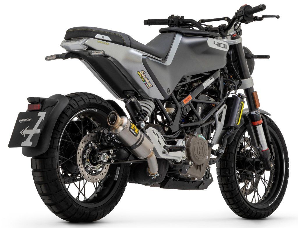 ARROW Husqvarna Svartpilen/Vitpilen 401 (2020+) Titanium Slip-on