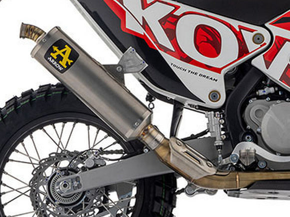 ARROW 72652PO Kove Rally 450 (2023+) Titanium Slip-on Exhaust 