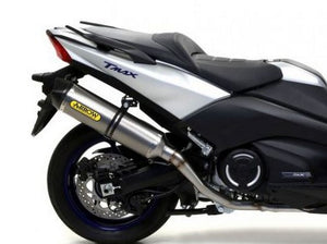 ARROW 73013MI+73514AK Yamaha TMAX 560 (2020+) Aluminum Full Exhaust System "Competition Evo Pista" (racing)