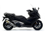 ARROW 73016MI+73515AK Kymco AK550 (2017+) Aluminum Full Exhaust System "Competition Evo Pista" (racing)