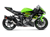 AKRAPOVIC S-K6SO7-ZC Kawasaki Ninja ZX-6R (2024+) Slip-on Exhaust (carbon)