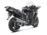 AKRAPOVIC S-K14SO5-HZAAT Kawasaki 1400 GTR / Concours 14 (2017+) Slip-on Exhaust (titanium)