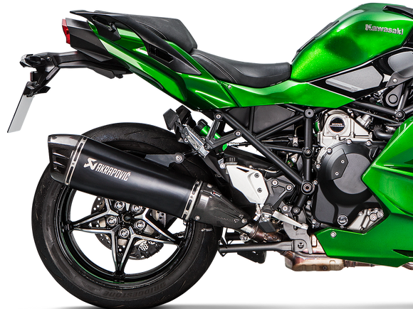 AKRAPOVIC S-K10SO21-HRAABL Kawasaki Ninja H2 SX (2020+) Slip-on Exhaust (titanium)