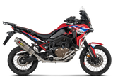 AKRAPOVIC S-H11R4-WT Honda CRF1100L Africa Twin Adventure Sports (2025+) Exhaust System "Racing Line" (titanium) – Accessories in the 2WheelsHero Motorcycle Aftermarket Accessories and Parts Online Shop