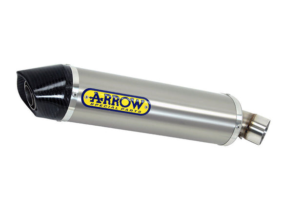 ARROW 71354MI+71712AK Honda CBR600RR (2007+) Aluminum Slip-on Exhaust 