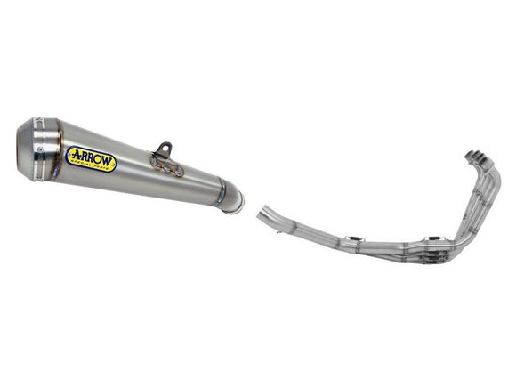 ARROW 71334MI+71632PRI Suzuki GSXR600 IE (2006+) Steel Full Exhaust System 