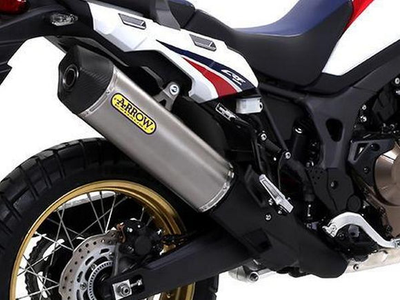 ARROW 72621PK Honda CRF1000L Africa Twin (2016+) Titanium Slip-on Exhaust 