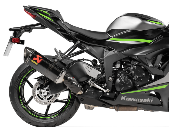 AKRAPOVIC S-K6SO7-HZC-3 Kawasaki Ninja ZX-6R (2024+) Slip-on Exhaust (carbon)