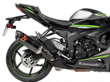 AKRAPOVIC S-K6SO7-HZC-3 Kawasaki Ninja ZX-6R (2024+) Slip-on Exhaust (carbon)