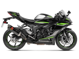 AKRAPOVIC S-K6SO7-HZC-3 Kawasaki Ninja ZX-6R (2024+) Slip-on Exhaust (carbon)