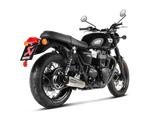 AKRAPOVIC S-T12SO4-HCQT Triumph Bonneville T100 (2020+) Slip-On Exhaust (titanium) – Accessories in the 2WheelsHero Motorcycle Aftermarket Accessories and Parts Online Shop