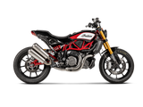 AKRAPOVIC E-IN12E1 Indian FTR 1200 / S (2020+) Optional Header Exhaust (titanium) – Accessories in the 2WheelsHero Motorcycle Aftermarket Accessories and Parts Online Shop