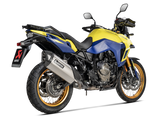 AKRAPOVIC S-S8SO1-HAFT Suzuki V-Strom 800DE (2025+) Slip-on Exhaust (titanium) – Accessories in the 2WheelsHero Motorcycle Aftermarket Accessories and Parts Online Shop