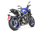 AKRAPOVIC S-Y9R8-HEGEHT Yamaha MT-09 / FZ-09 (2020+) Exhaust System "Racing Line" (titanium)