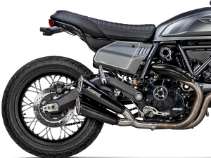 AKRAPOVIC S-D8SO6-ISSSBL Ducati Scrambler 800 (2022+) Slip-on Exhaust (SS) – Accessories in the 2WheelsHero Motorcycle Aftermarket Accessories and Parts Online Shop