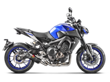 AKRAPOVIC S-Y9R2-AFC Yamaha MT-09 / FZ-09 (2020+) Exhaust System "Racing Line" (carbon)