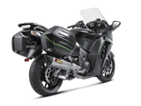 AKRAPOVIC S-K14SO5-HZAAT Kawasaki 1400 GTR / Concours 14 (2017+) Slip-on Exhaust (titanium)