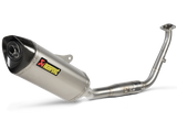 AKRAPOVIC S-Y125R8-HZT Yamaha MT-125 / YZF-R125 (2021+) Exhaust System "Racing Line" (titanium) – Accessories in the 2WheelsHero Motorcycle Aftermarket Accessories and Parts Online Shop