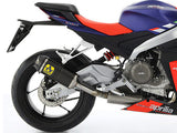 ARROW 71755KZ+71929AKN Aprilia RS660 (2020+) Aluminum Full Exhaust System "Competition Evo Pista"