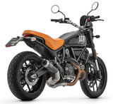 ARROW 71223PRN Ducati Scrambler 800 (2021+) Black Steel Slip-on Exhaust "Pro Race" (racing) – Accessories in the 2WheelsHero Motorcycle Aftermarket Accessories and Parts Online Shop