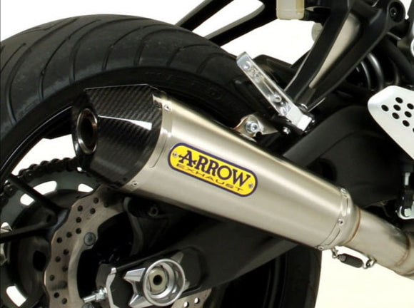 ARROW 71605KZ+71817XKI Yamaha MT07 (2014+) Steel Full Exhaust System 
