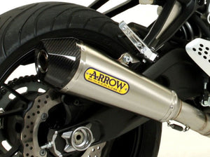 ARROW 71605KZ+71817XKI Yamaha Tracer 700 (2020+) Steel Full Exhaust System "Competition Evo X-Kone"