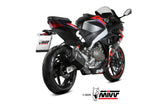 MIVV A.021 Aprilia RS457 (2024+) Full System High Exhaust "SR-1" (black; approved) – Accessories in the 2WheelsHero Motorcycle Aftermarket Accessories and Parts Online Shop