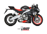 MIVV A.014 Aprilia Tuono660 (2021+) Full System Steel Exhaust "Delta Race" (stainless steel; approved) – Accessories in the 2WheelsHero Motorcycle Aftermarket Accessories and Parts Online Shop