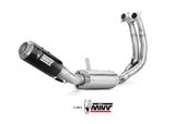 MIVV A.013 Aprilia RS660 (2020+) Full System Steel High Exhaust "MK3" (carbon; not approved) – Accessories in the 2WheelsHero Motorcycle Aftermarket Accessories and Parts Online Shop