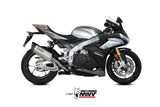 MIVV A.015 Aprilia RSV4 (2021+) Slip-on Exhaust "SR-1" (titanium; approved) – Accessories in the 2WheelsHero Motorcycle Aftermarket Accessories and Parts Online Shop