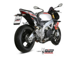 MIVV A.012 Aprilia TuonoV4 1100(18/20) Slip-on Exhaust "MK3" (stainless steel; not approved) – Accessories in the 2WheelsHero Motorcycle Aftermarket Accessories and Parts Online Shop