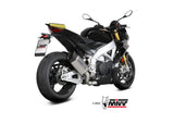 MIVV A.019 Aprilia Tuono V4 1100 (2021+) Slip-on Exhaust "SR-1" (titanium; not approved) – Accessories in the 2WheelsHero Motorcycle Aftermarket Accessories and Parts Online Shop