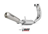 MIVV A.013 Aprilia Tuono660 (2021+) Full System Steel High Exhaust "X-M1" (titanium; approved) – Accessories in the 2WheelsHero Motorcycle Aftermarket Accessories and Parts Online Shop