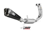 MIVV A.013 Aprilia RS660 (2020+) Full System Steel High Exhaust "Delta Race" (carbon; approved) – Accessories in the 2WheelsHero Motorcycle Aftermarket Accessories and Parts Online Shop
