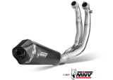 MIVV A.014 Aprilia Tuono660 (2021+) Full System Steel Exhaust "Delta Race" (black; approved) – Accessories in the 2WheelsHero Motorcycle Aftermarket Accessories and Parts Online Shop