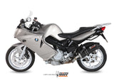 MIVV B.023 BMW F 800 S / ST (06/12) Slip-on Exhaust "Oval" (carbon+cap; approved) – Accessories in the 2WheelsHero Motorcycle Aftermarket Accessories and Parts Online Shop