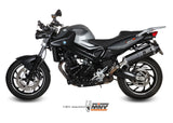MIVV B.008 BMW F 800 R / GT (09/20) Slip-on Exhaust "Speed Edge" (black; approved) – Accessories in the 2WheelsHero Motorcycle Aftermarket Accessories and Parts Online Shop